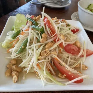 Papaya Salad and E-Sahn Style