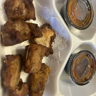 Fried spare ribs