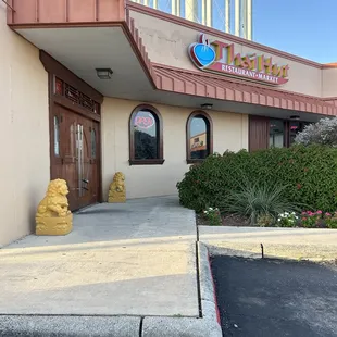 Exterior of the restaurant