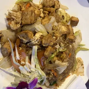 Pad Woon Sen with Tofu