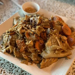 Chicken chow fun
