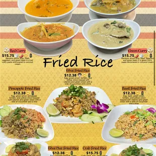 Dinner Menu as of 1/8/23