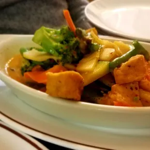 Curry tofu