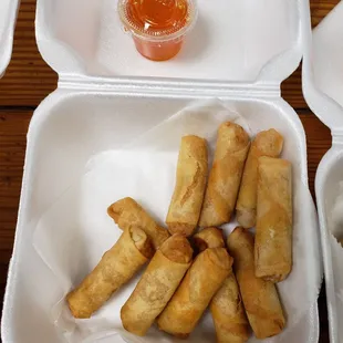 Baby egg rolls