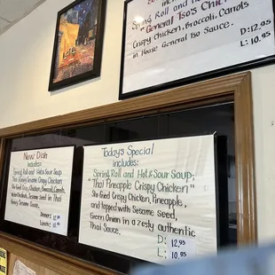 Daily Specials