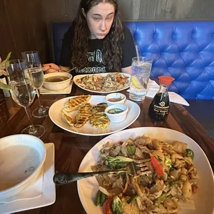 1. Chicken Satay 29. Pad See Ew Noodles 30. Pad Kee Mao Noodles