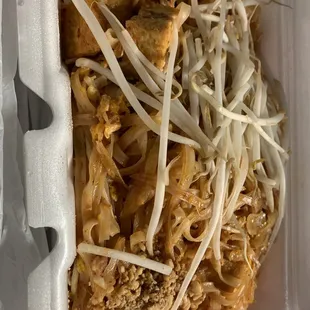 Pad Thai with tofu