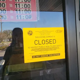 Closed as of right now