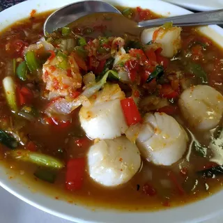 Sweet Chili Scallops