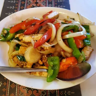 Garlic Stir-Fry & Mixer