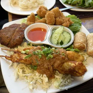 Thai House Combination Platter