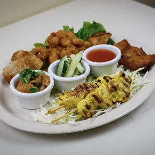 Thai House Combination Platter