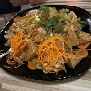 Pad See Ew with Tofu