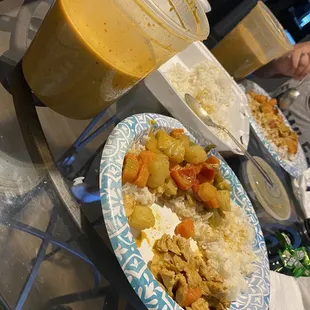 Rip off chicken curry