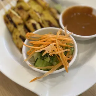 Chicken skewers