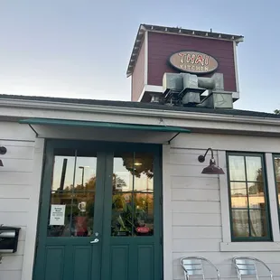 Exterior of restaurant