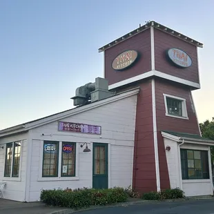 Exterior of restaurant