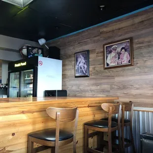 Bar area