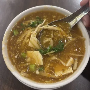 Small Hot and Sour Soup
