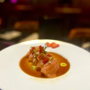 Salmon Carpaccio !!!! So good