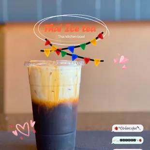 Thai ice tea