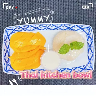 Mango with stick rice. Best seller