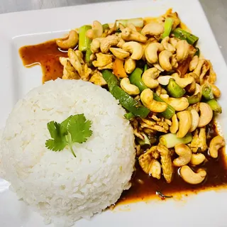 CASHEW NUT OVER RICE
