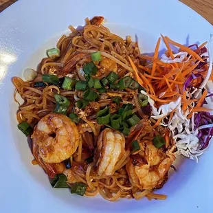 Pad Thai with shrimp