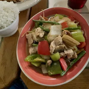 Pad Ginger
