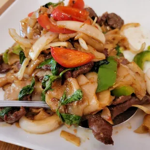 Drunken Noodles Beef