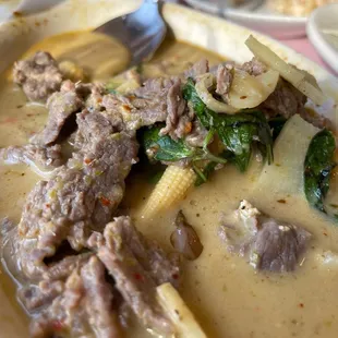 Beef Green Curry