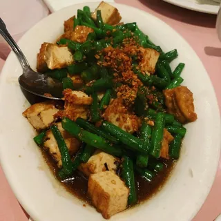 Sauteed Green Bean & Tofu