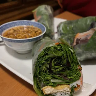 Tofu Springrolls