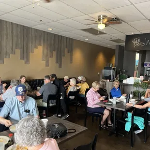 Peaking in on peak lunchtime