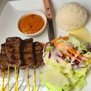 Satay beef