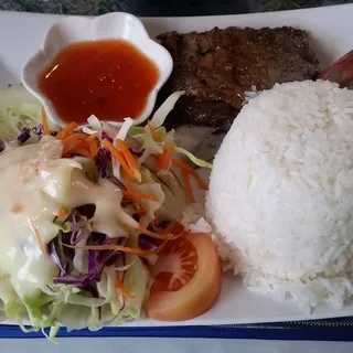 1. Satay Beef Lunch Special