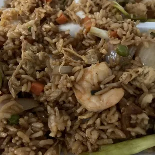 THAI fried rice with shrimp