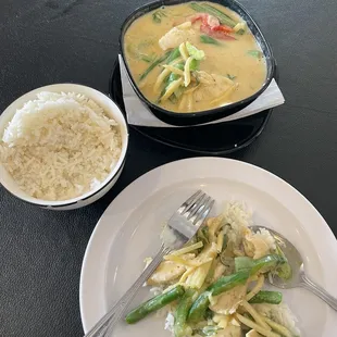 Green Curry with Chicken