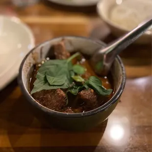 Short rib Panang