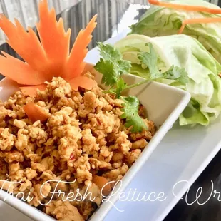 Thai Fresh Lettuce Wrap