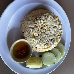 P1. Crab Fried Rice