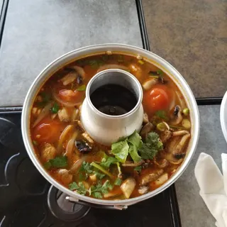 Tom Yum Soup (Large with Rice)