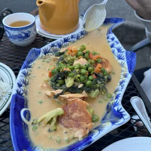 71. Panang Salmon Plate