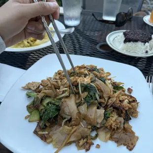 Drunken noodles