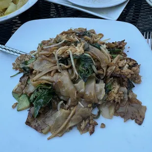 Drunken noodles