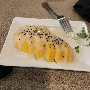 Mango and sticky rice