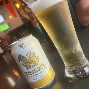 Singha Beer. Amazing
