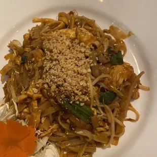 Chicken pad Thai