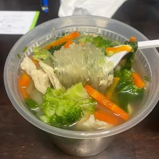 Clear Noodle Soup