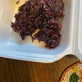 Steamed Jasmine Purple Sticky Rice